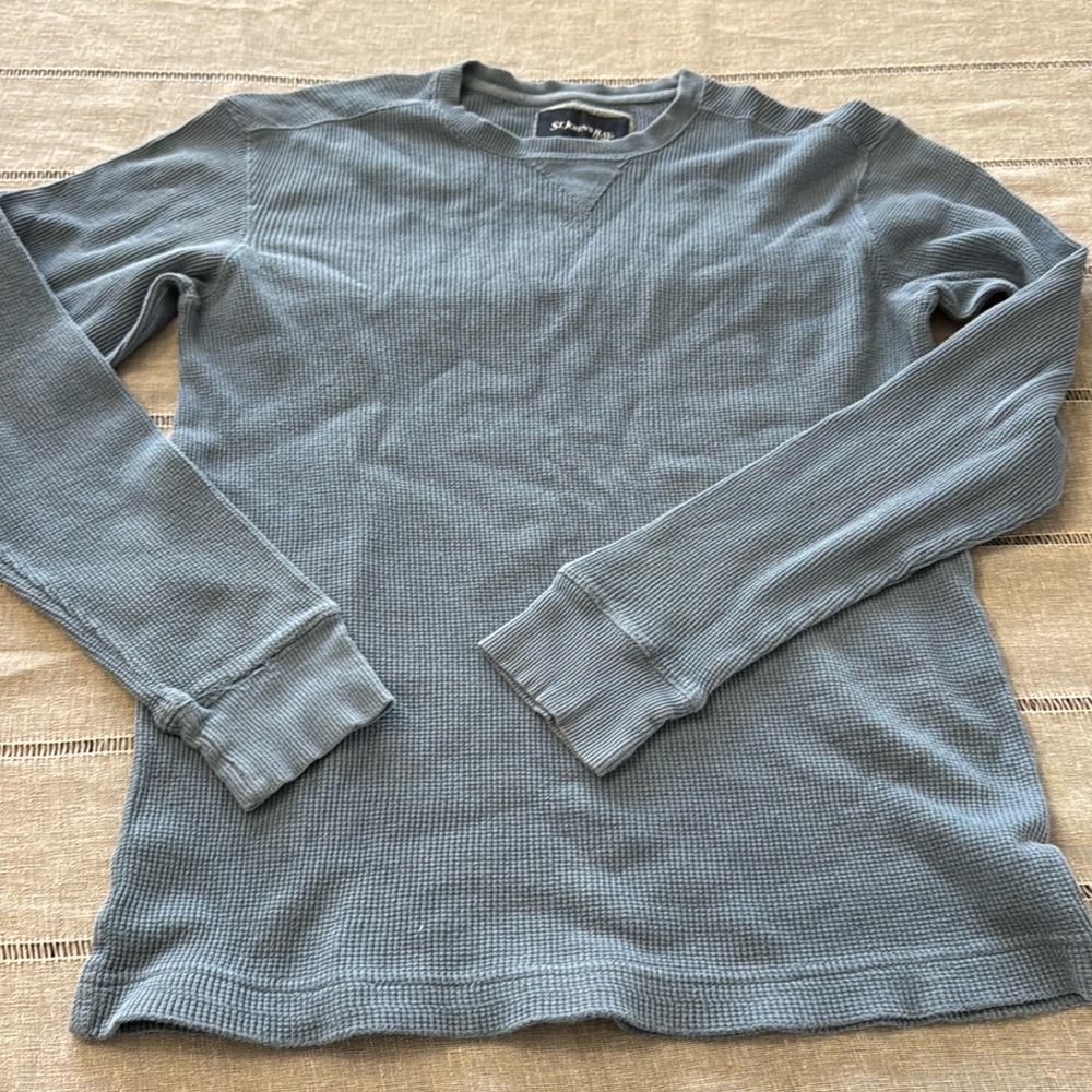 Men’s thermal shirt, St. John’s Bay , blue